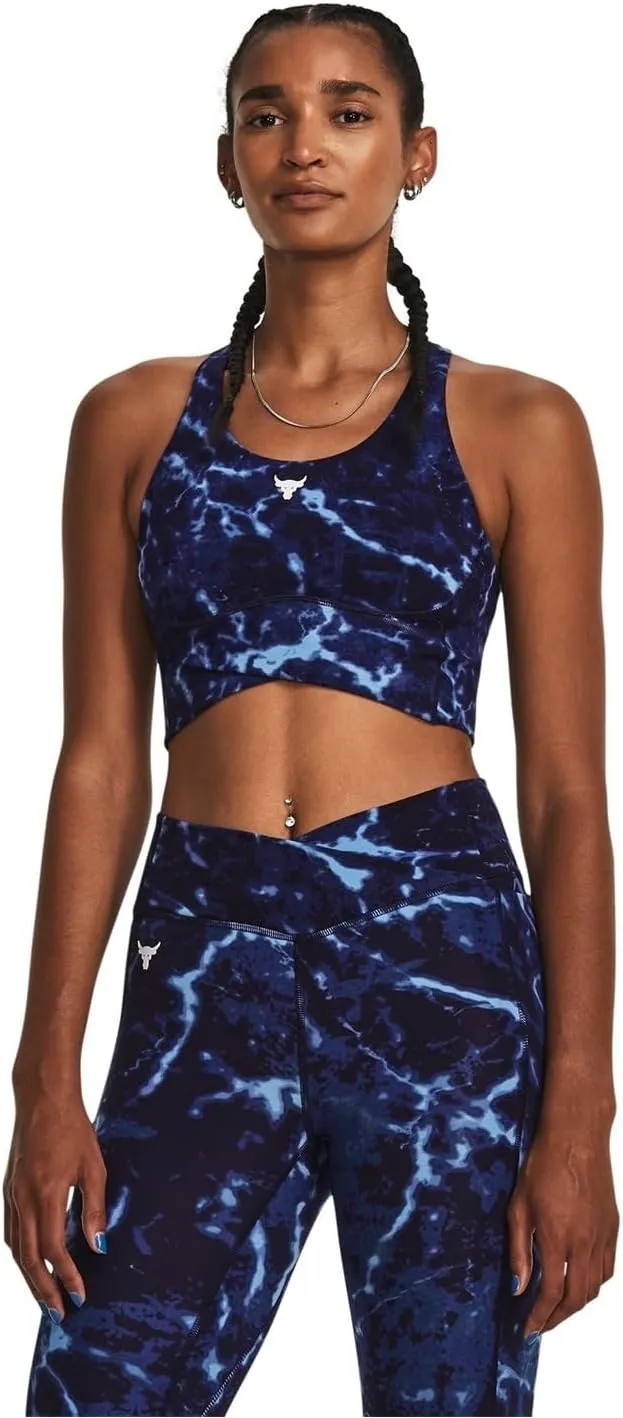 Women's Project Rock Lets Go Crossover Printed Top