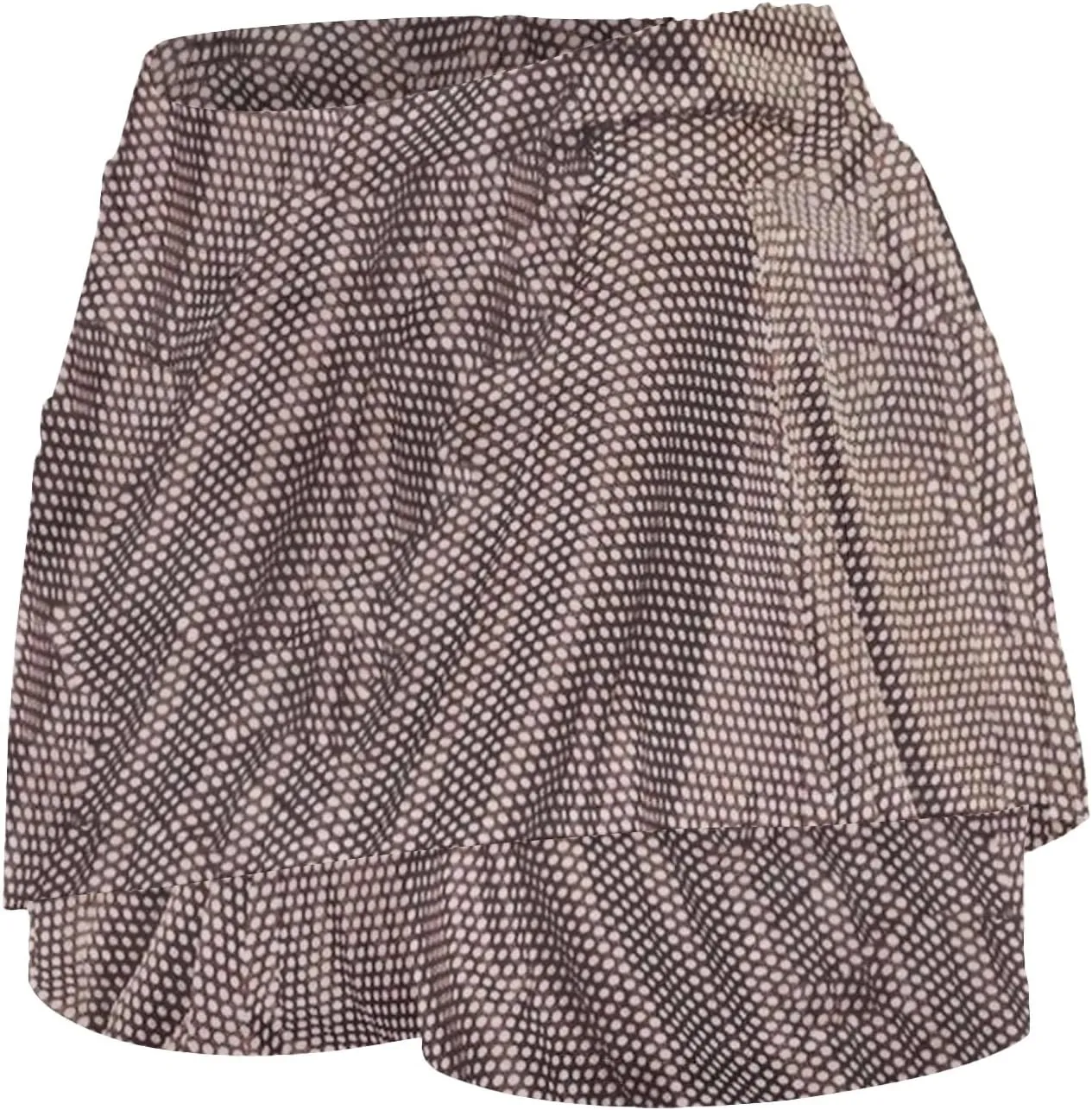 Women's Tennis Skorts Plus Size Polka Dot Printed Active Athletic Golf Skirts with Built in Shorts Workout 2 in 1 Activewear