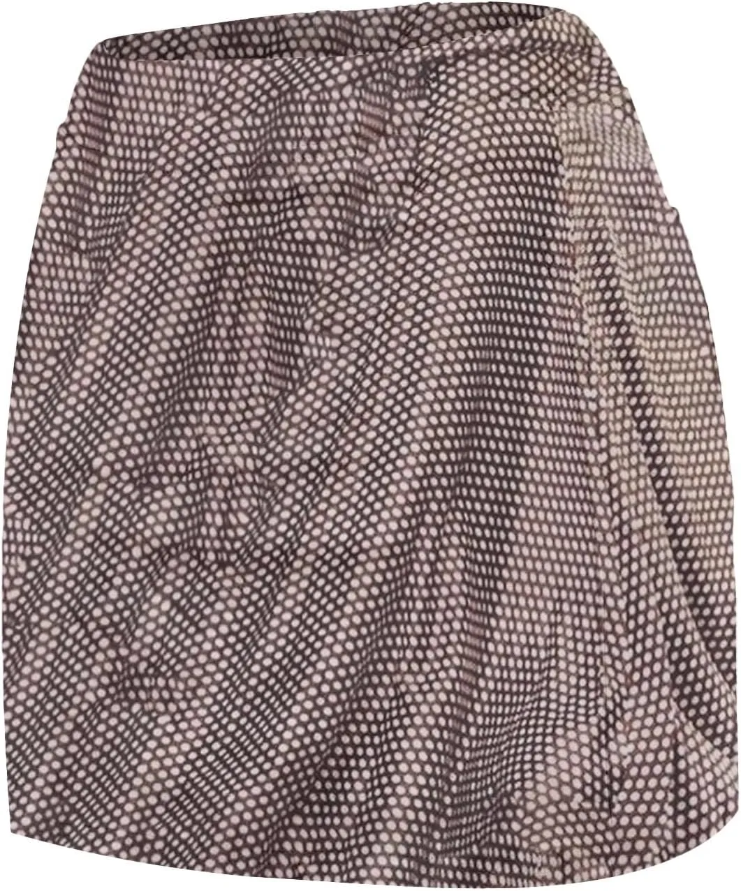 Women's Tennis Skorts Plus Size Polka Dot Printed Active Athletic Golf Skirts with Built in Shorts Workout 2 in 1 Activewear