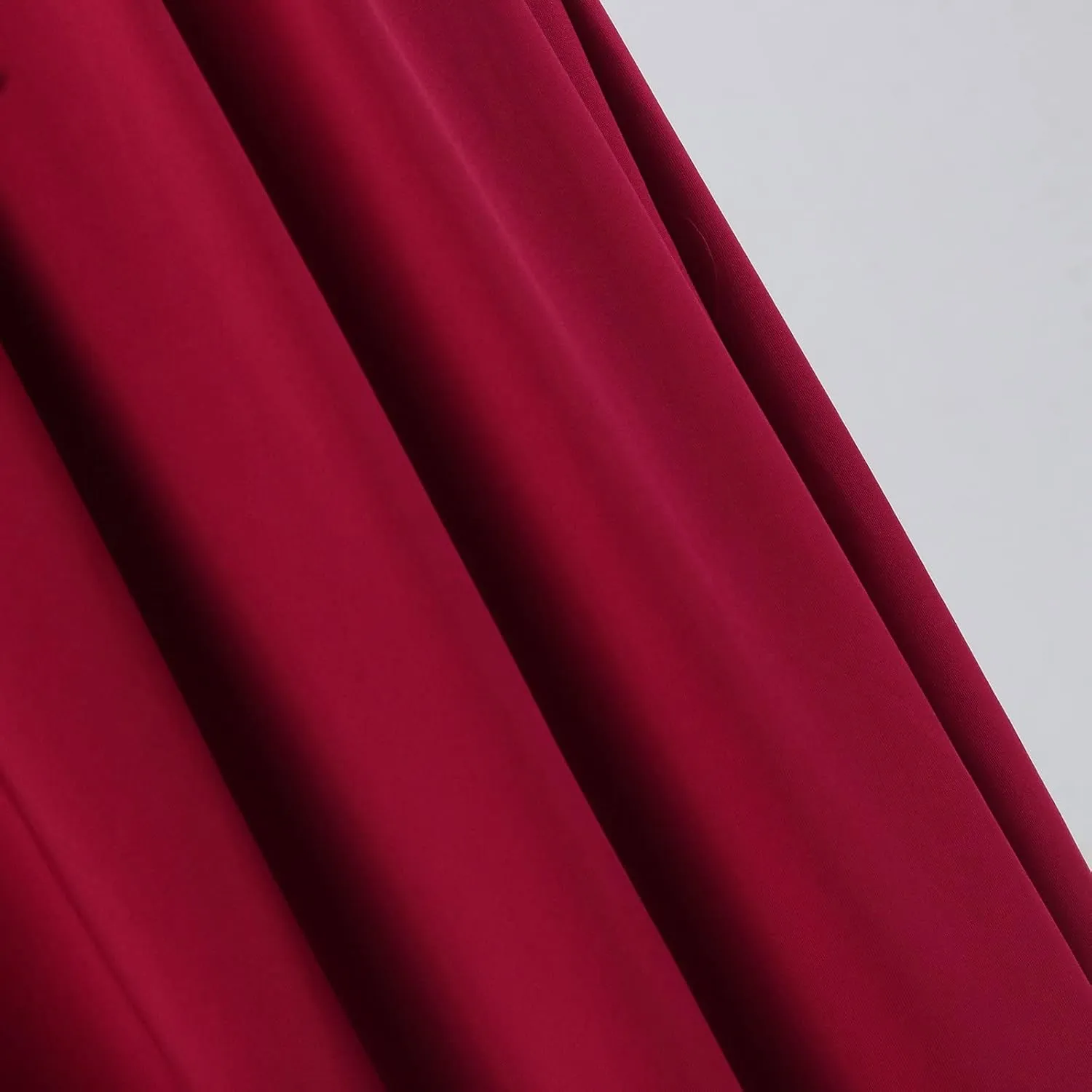 YOLAI Plus Size Maxi Skirts for Women High Waist Ankle Length Skirt A-Line Flowy Swing Pleated Skirt with Pockets