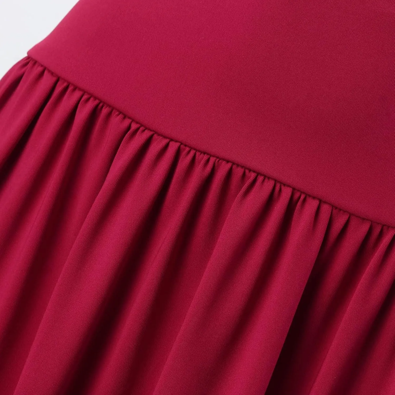 YOLAI Plus Size Maxi Skirts for Women High Waist Ankle Length Skirt A-Line Flowy Swing Pleated Skirt with Pockets