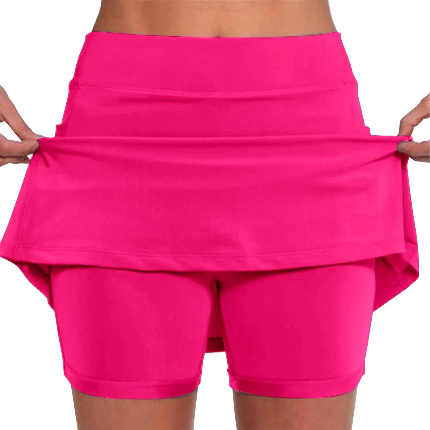 ZYXTIM Tennis Skirts Golf Shorts for Women Plus Size Stretch Cool Dry Summer Workout Sport Fitness Yoga Outfit with Pockets